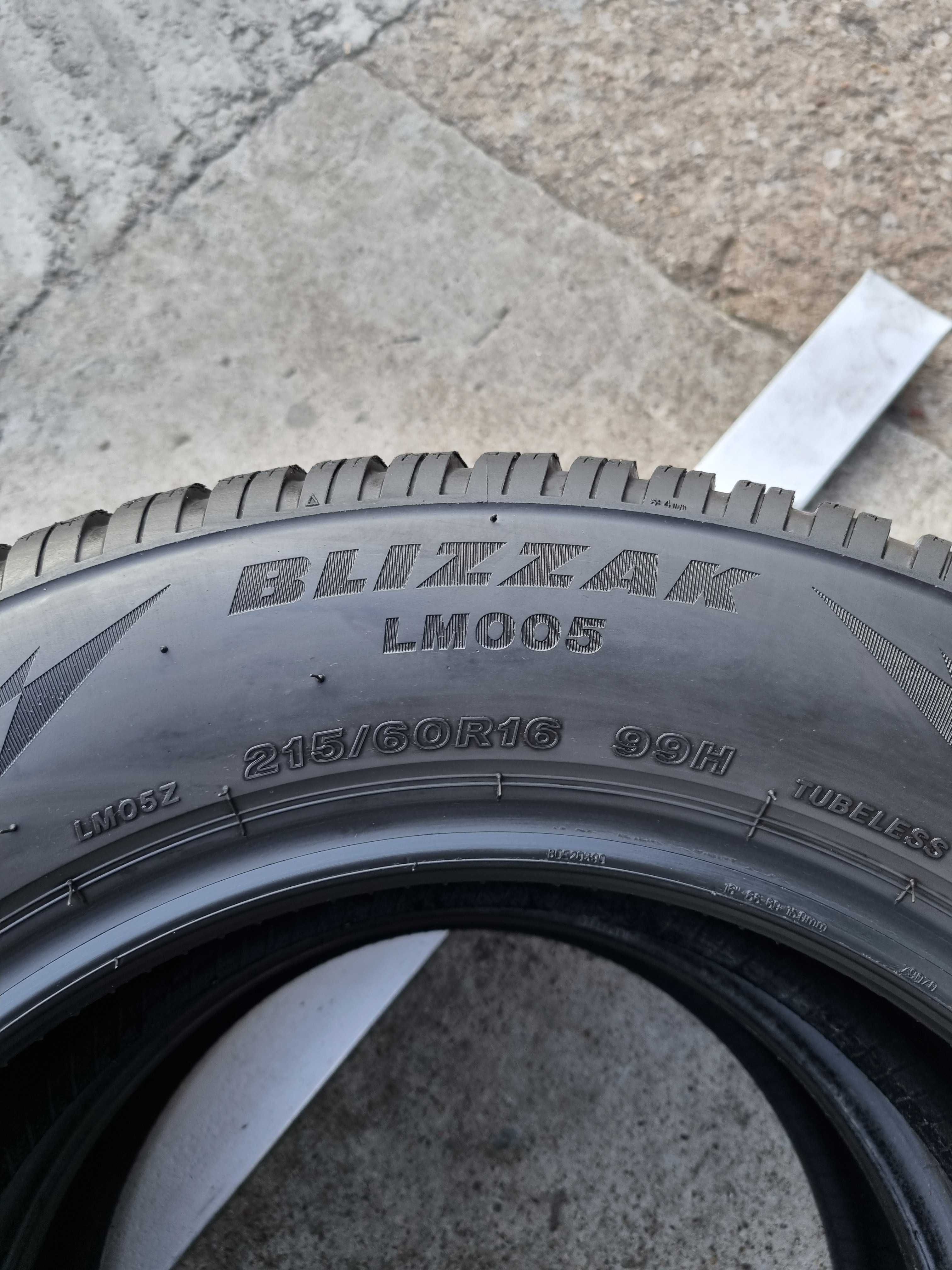 Opony zimowe BRIDGESTONE Blizzak LM005 215/60 R16 99H XL DOT 2020 P171
