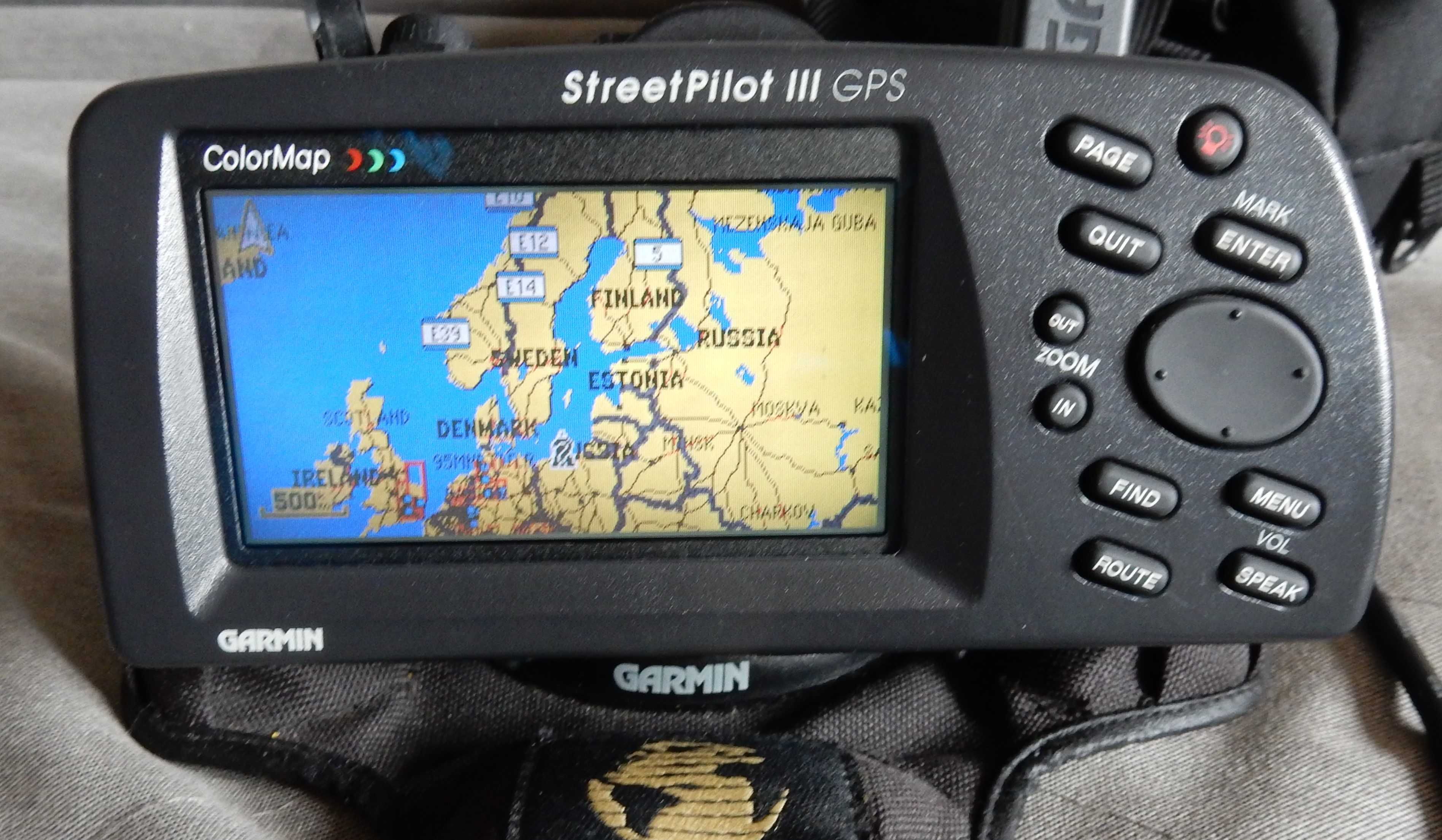 nawigacja Garmin StreetPilot III ColorMap