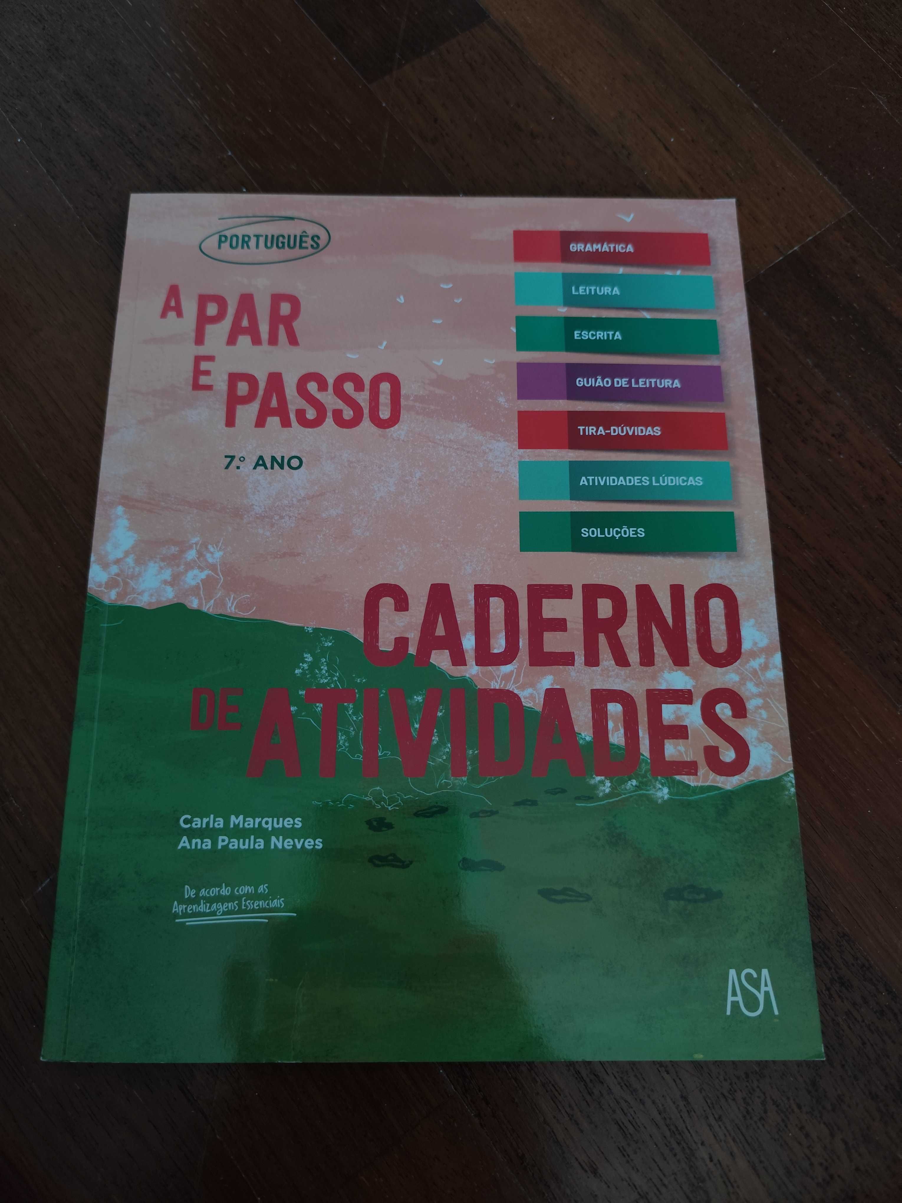 Cadernos atividades 7° ano novos