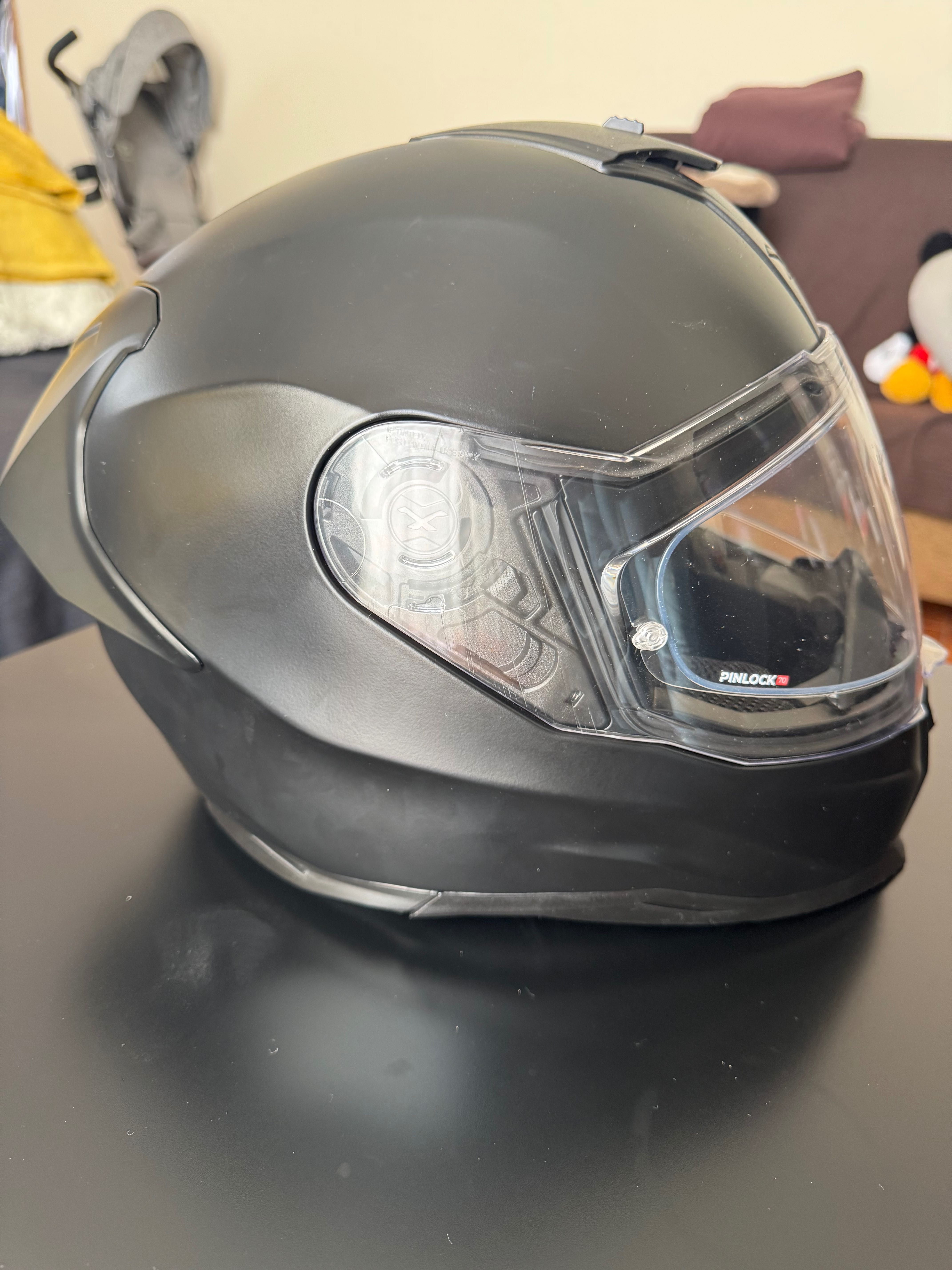 Capacete Nexx sx.100r XL preto mate