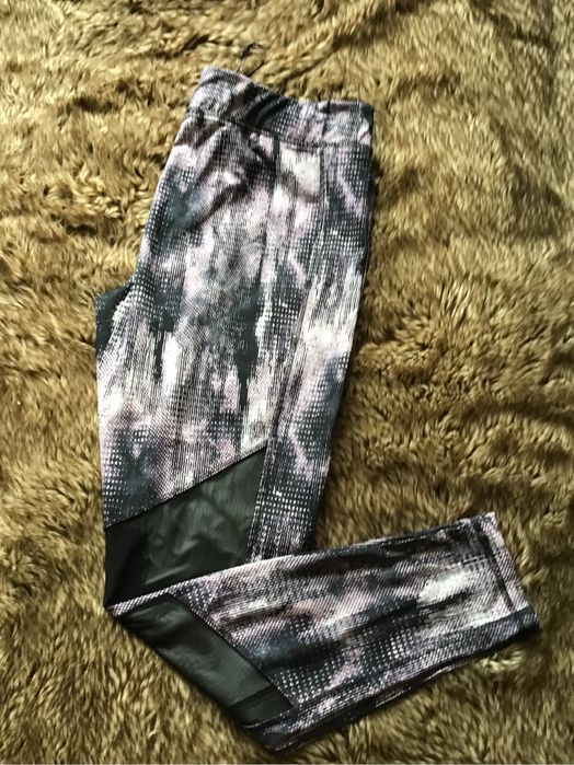 Długie legginsy z siateczką. Crivit