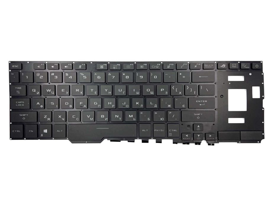 Клавіатура Asus ROG Zephyrus GX550, GX550LXS, GX550LWS (з підсвіткою)