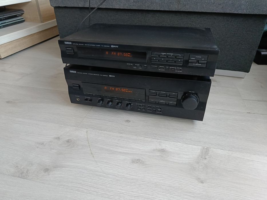 Zestaw Yamaha RX-396RDS + TX-492RDS RDS sprawny stereo. Wysyłka Gratis