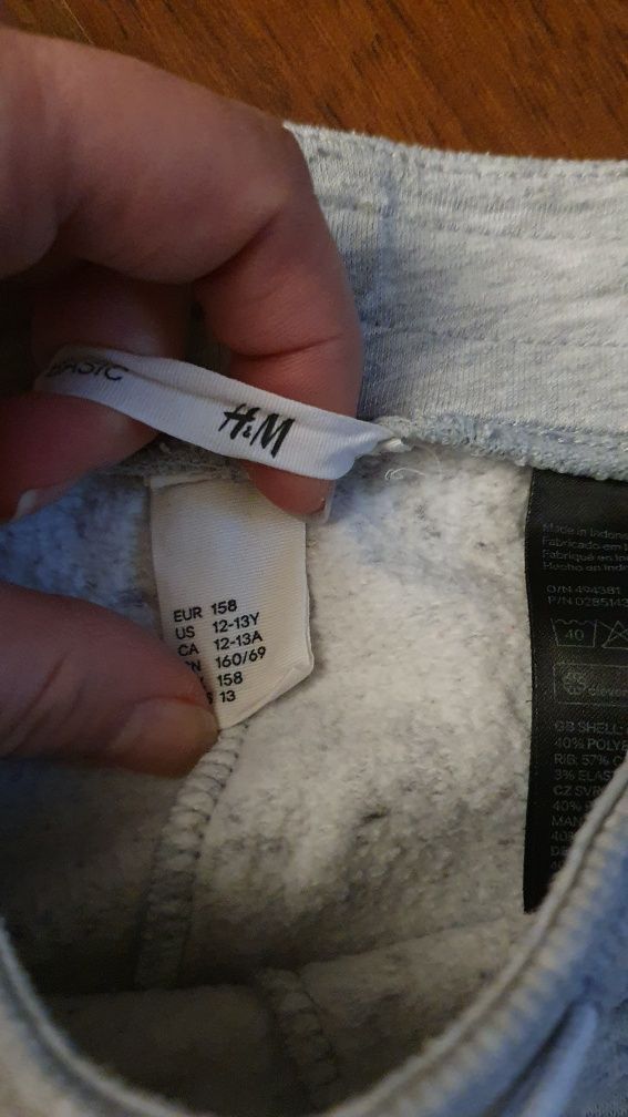 Spodnie dresowe H&M rozm 158