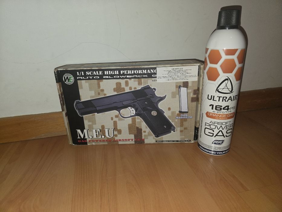 Vendo airsoft gas  pistola 1911