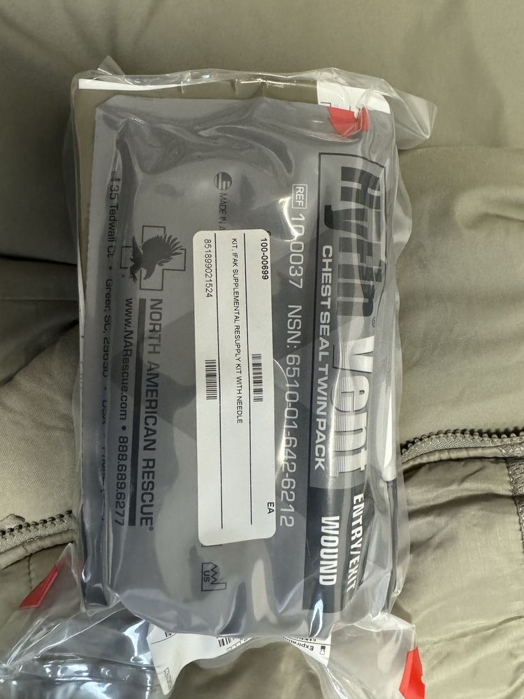 Набір комплектуючих для аптечки NAR SIRK 2 IFAK Resupply Kit GEN 2