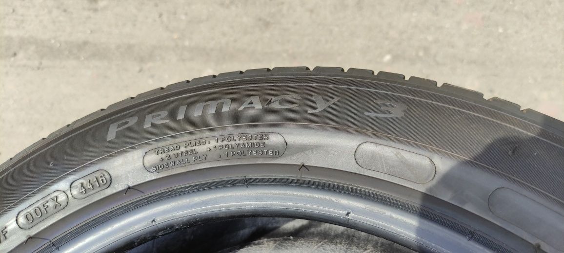 Opony letnie z 2016r 5mm 225/50/18 Michelin 5N