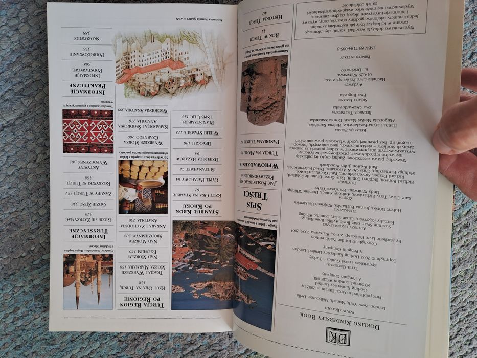 Przewodnik "Turcja" wydawnictwa Wiedza I Życie