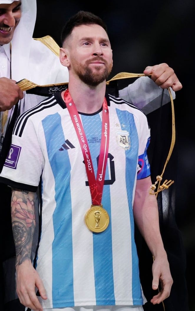 Medal FIFA Mistrzostwa Świata Qatar 2022 World Cup Argentyna Messi