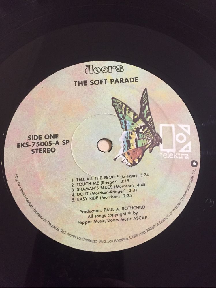 The Doors The Soft Parade USA EX