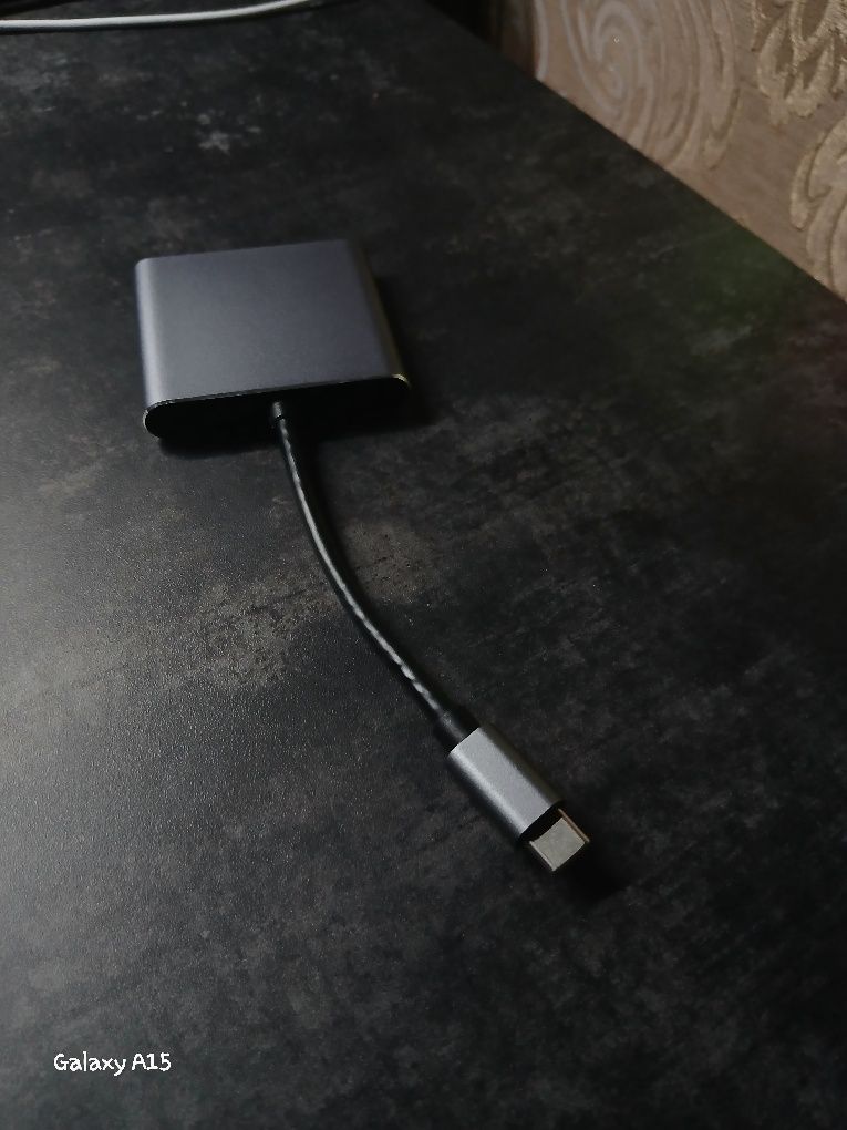 Адаптер Туре-C - HDMI USB Hub ЮСБ хаб

3 в 1 Ідеальний для МасВоok