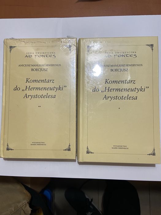 Komentarz do hermeneutyki Arystotelesa komplet