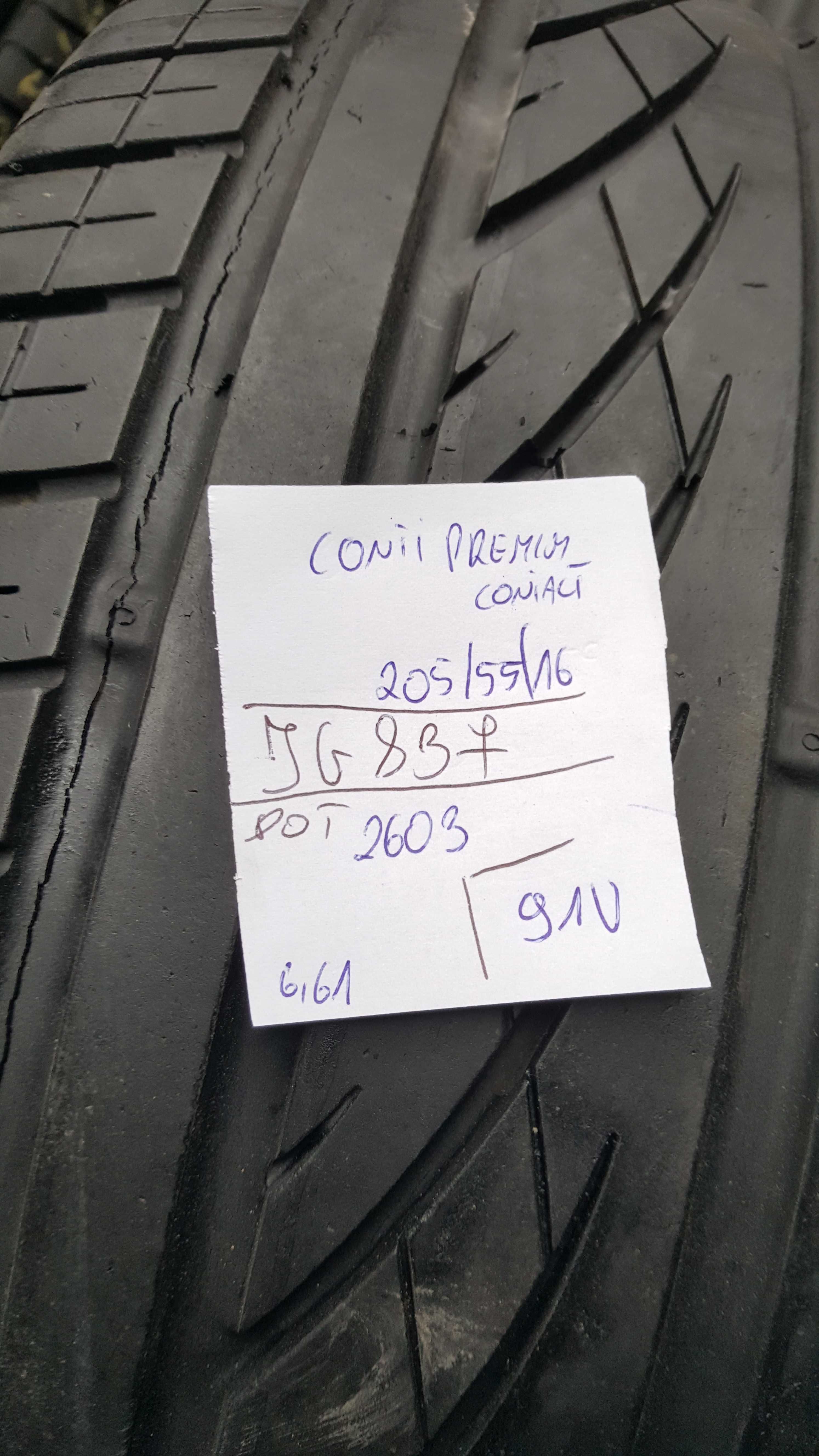 [4szt] Continental 205/55 r16 Letnie /// 6mm!!! MONTAŻ