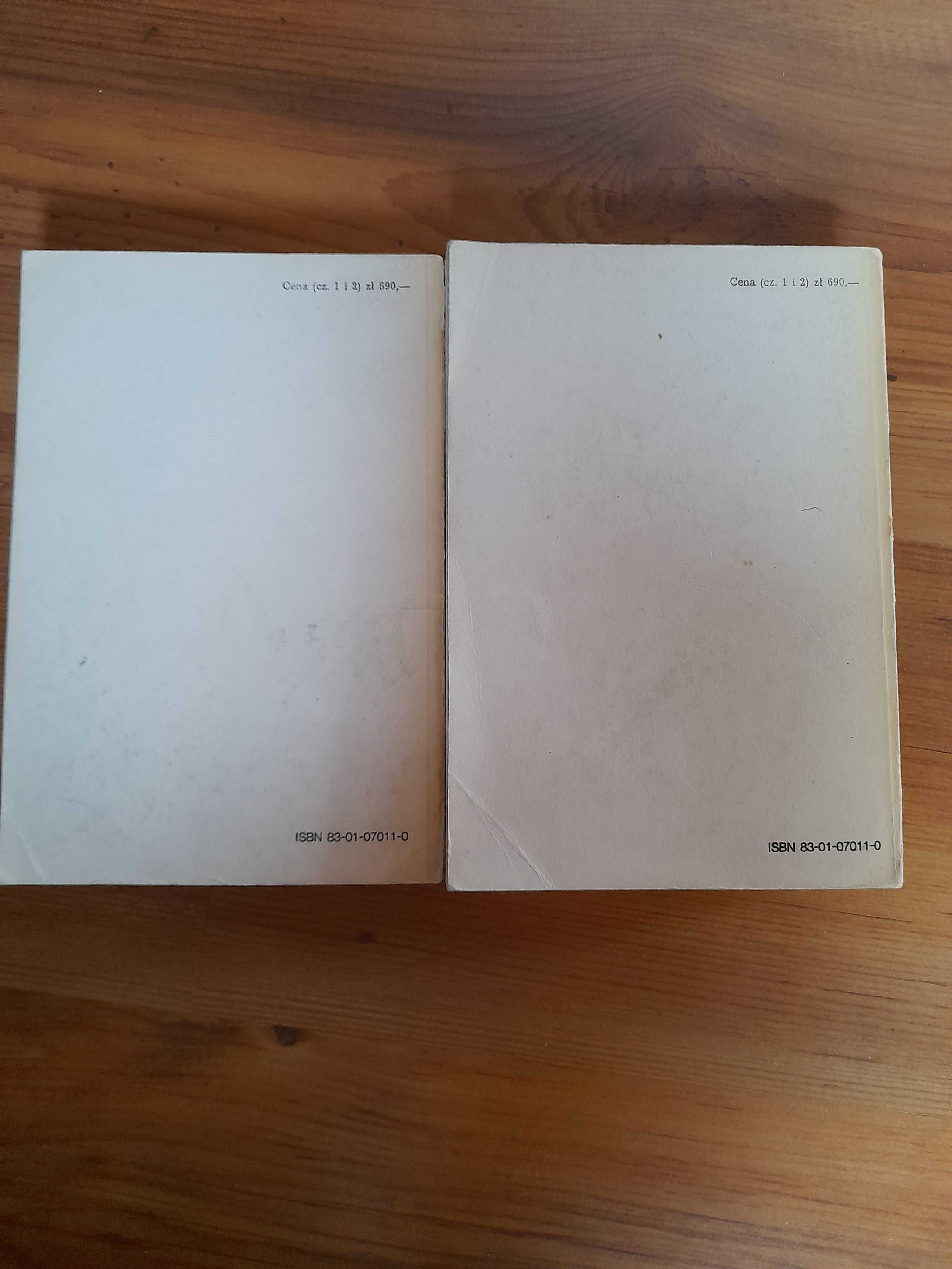 Dendrologia część 1 i 2 PRL W. Seneta z 1987 r.