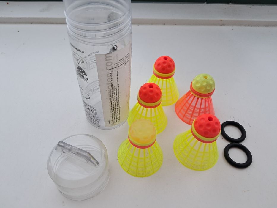 Zestaw 5 lotek Speedminton do badmintona