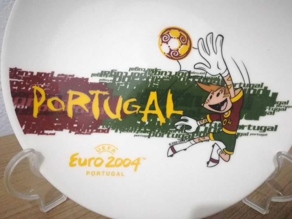 Prato coleção Euro 2004 Portugal - Kinas VISTA ALEGRE