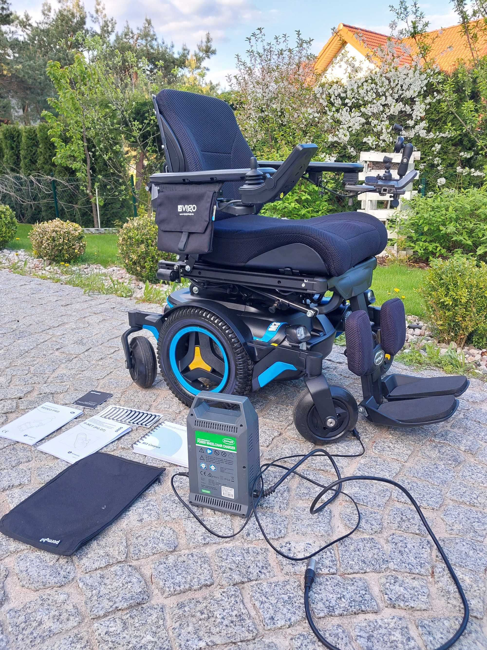 wózek inwalidzki elektryczny Permobil M3 Corpus jedynie 15km jak nowy!