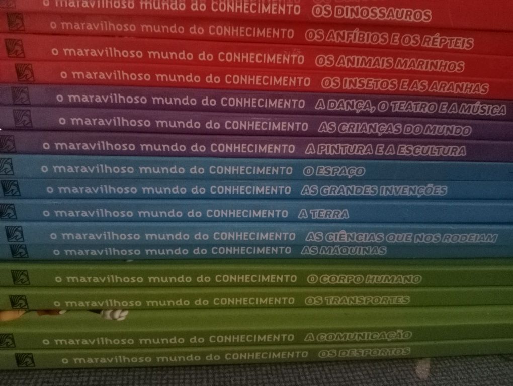 Coleção " O maravilhoso mundo do conhecimento"