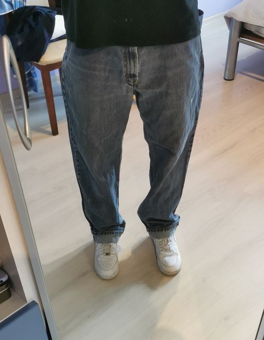 Spodnie męskie levis 550 relaxed fit niebieskie