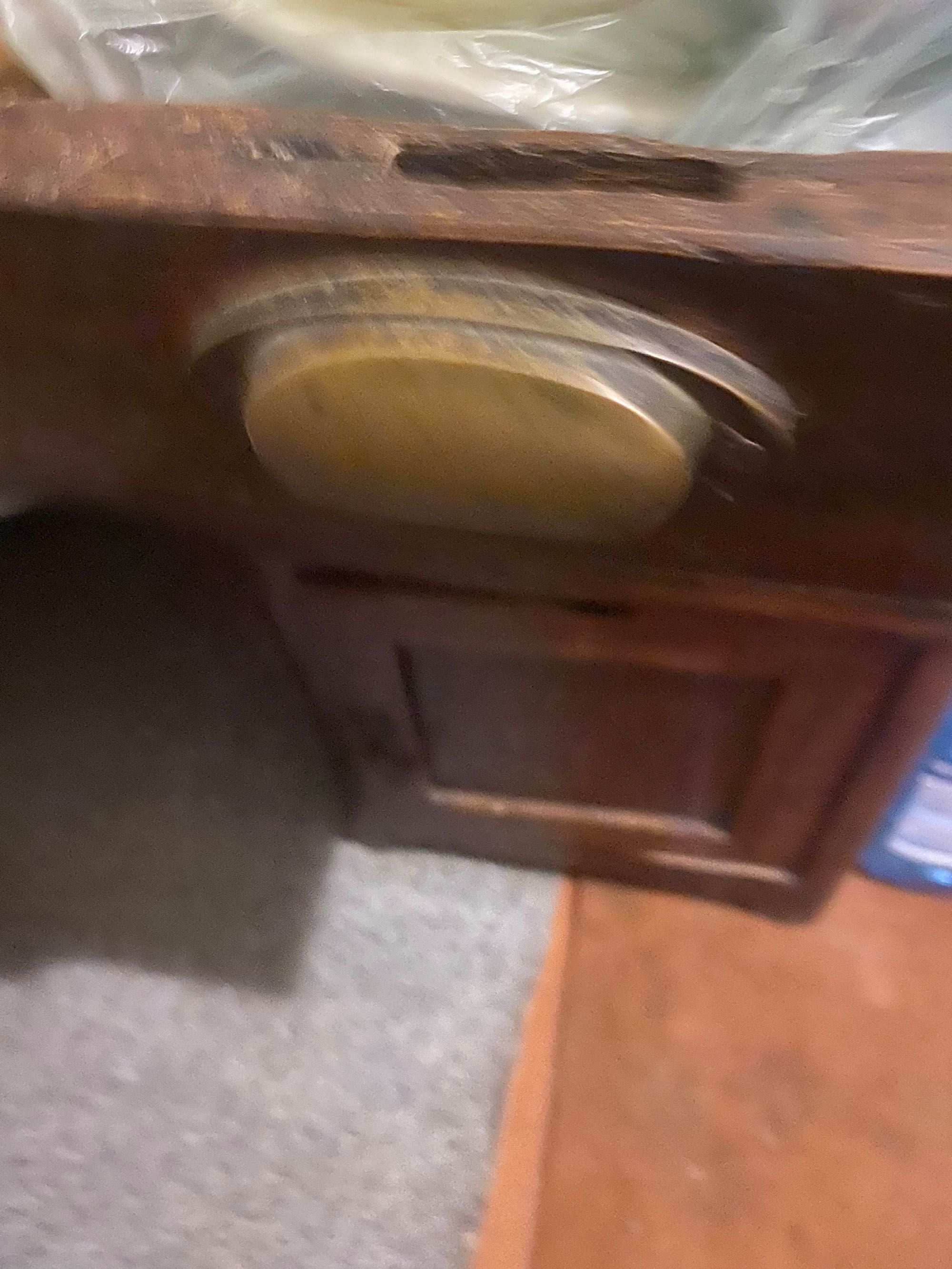 Раритет столик с ящиком и отделом для обуви 150 лет