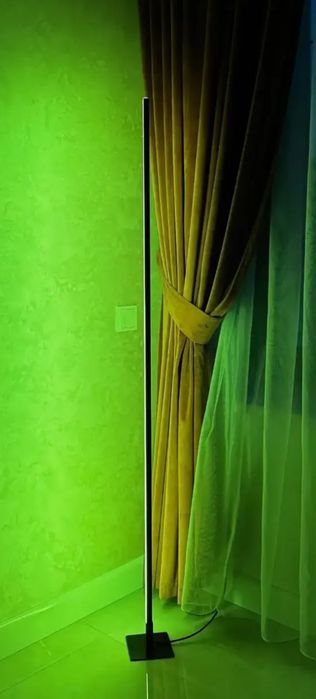 Лампа підлогова торшер led RGB 150 см з керуванням через пульт