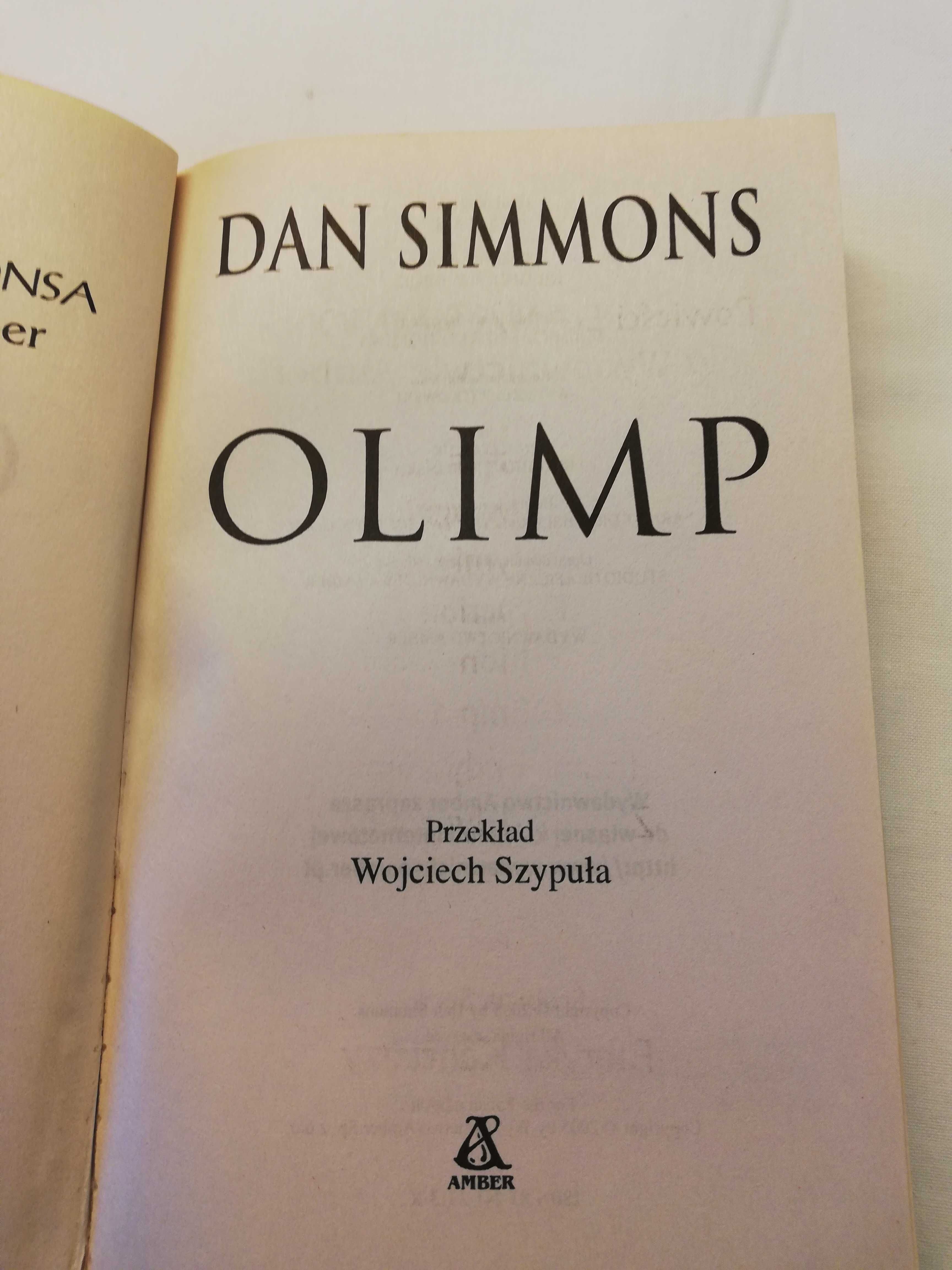 Olimp - Dan Simmons - TOM 1 - wydanie I - 2005 rok