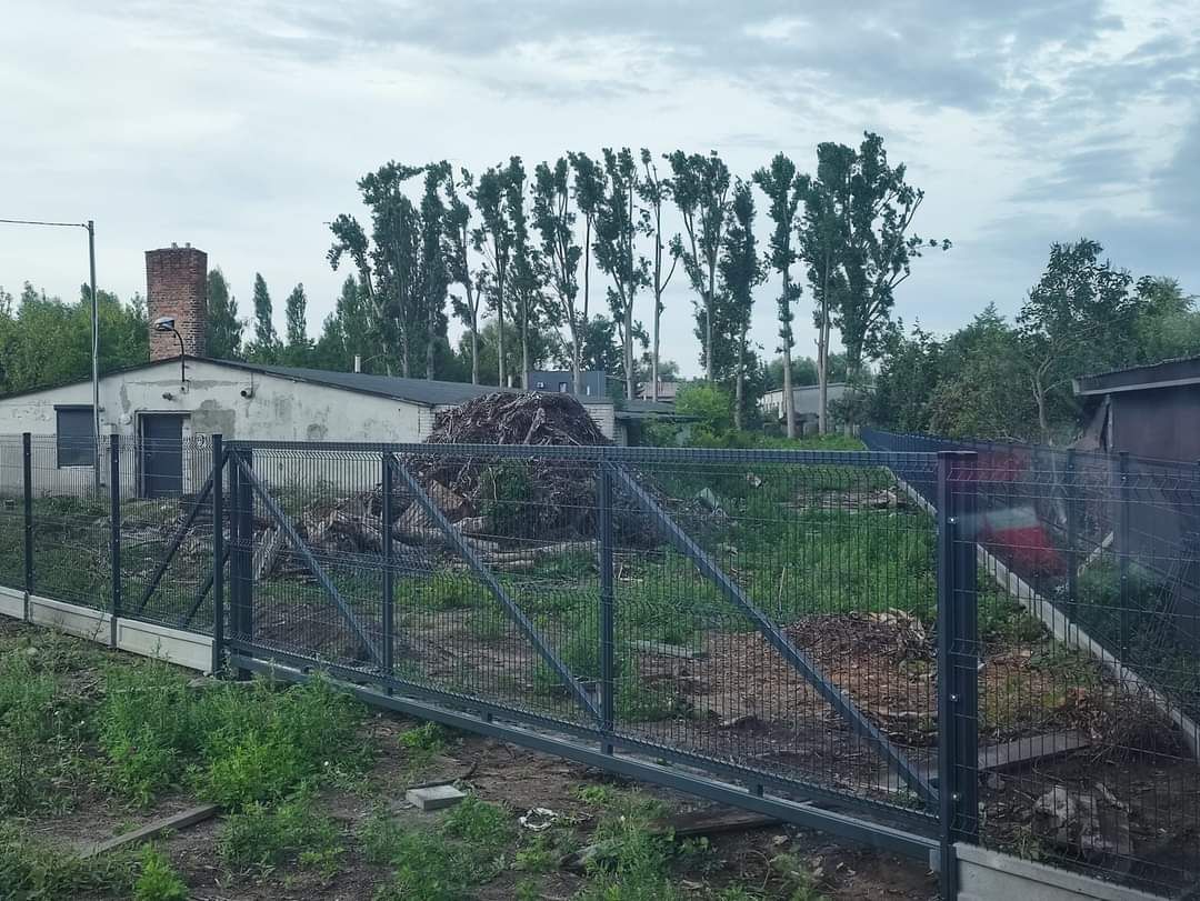 Ogrodzenia panelowe panel bramy furtki słupki płot palety