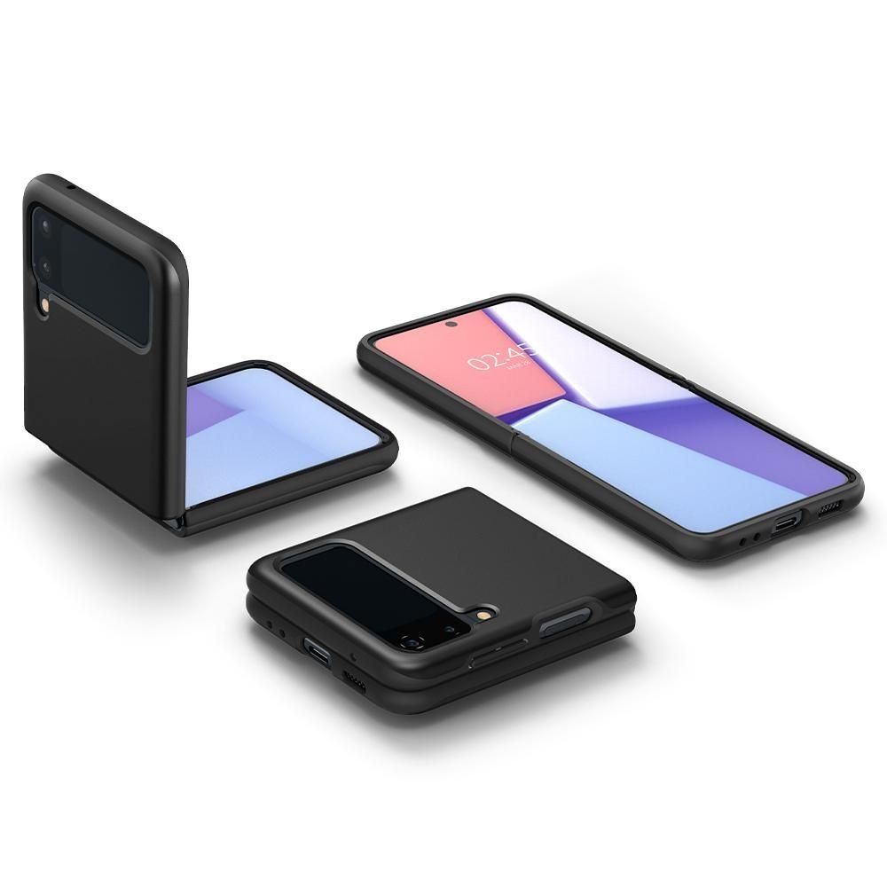 Etui Spigen Thin Fit Do Galaxy Z Flip 3 Czarny