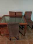 Mesa sala e cadeirad