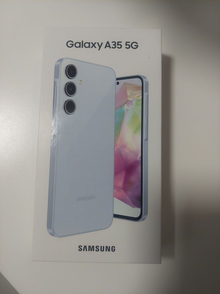 Samsung a35 nowy biały