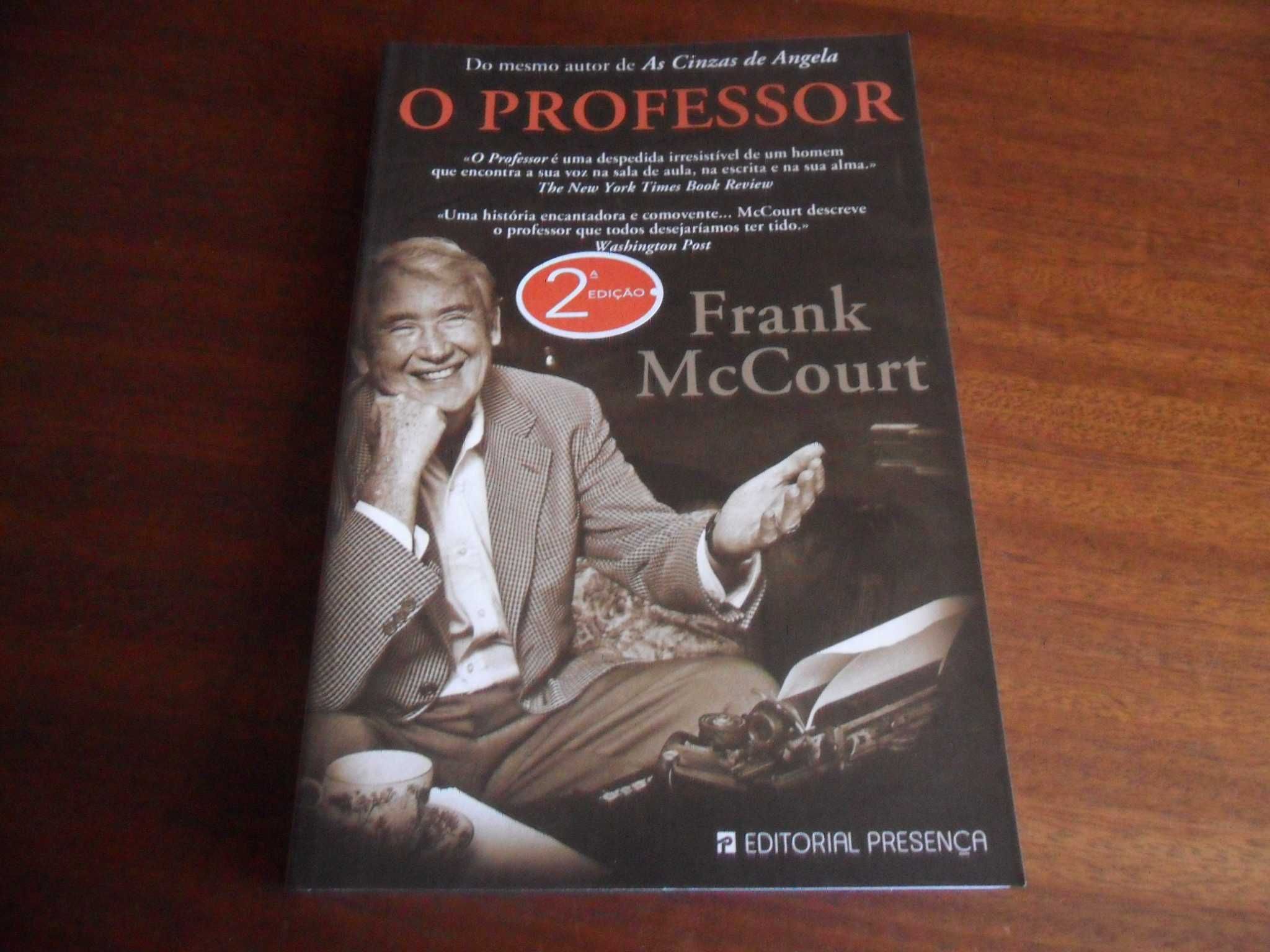 "O Professor" de Frank Mccourt - 2ª Edição de 2009