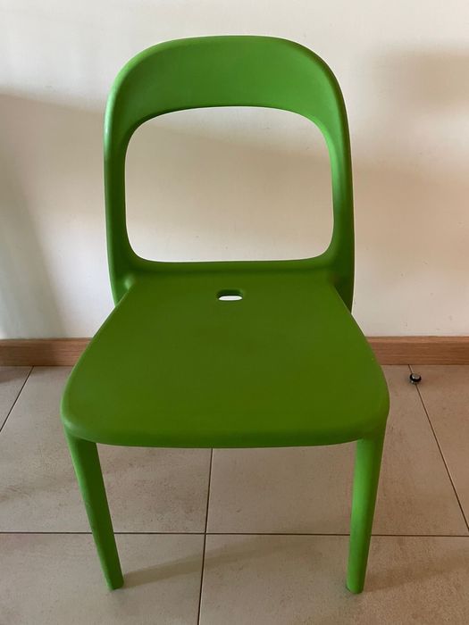 Conjunto de 4 cadeiras IKEA Verdes