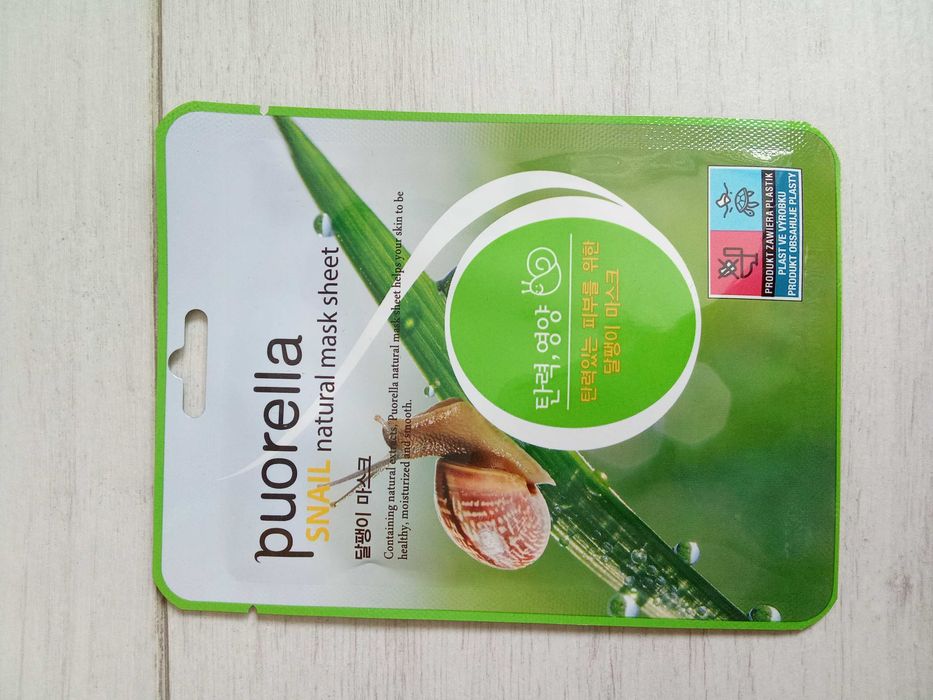Zestaw 7  koreańskich masek w płachcie Puorella