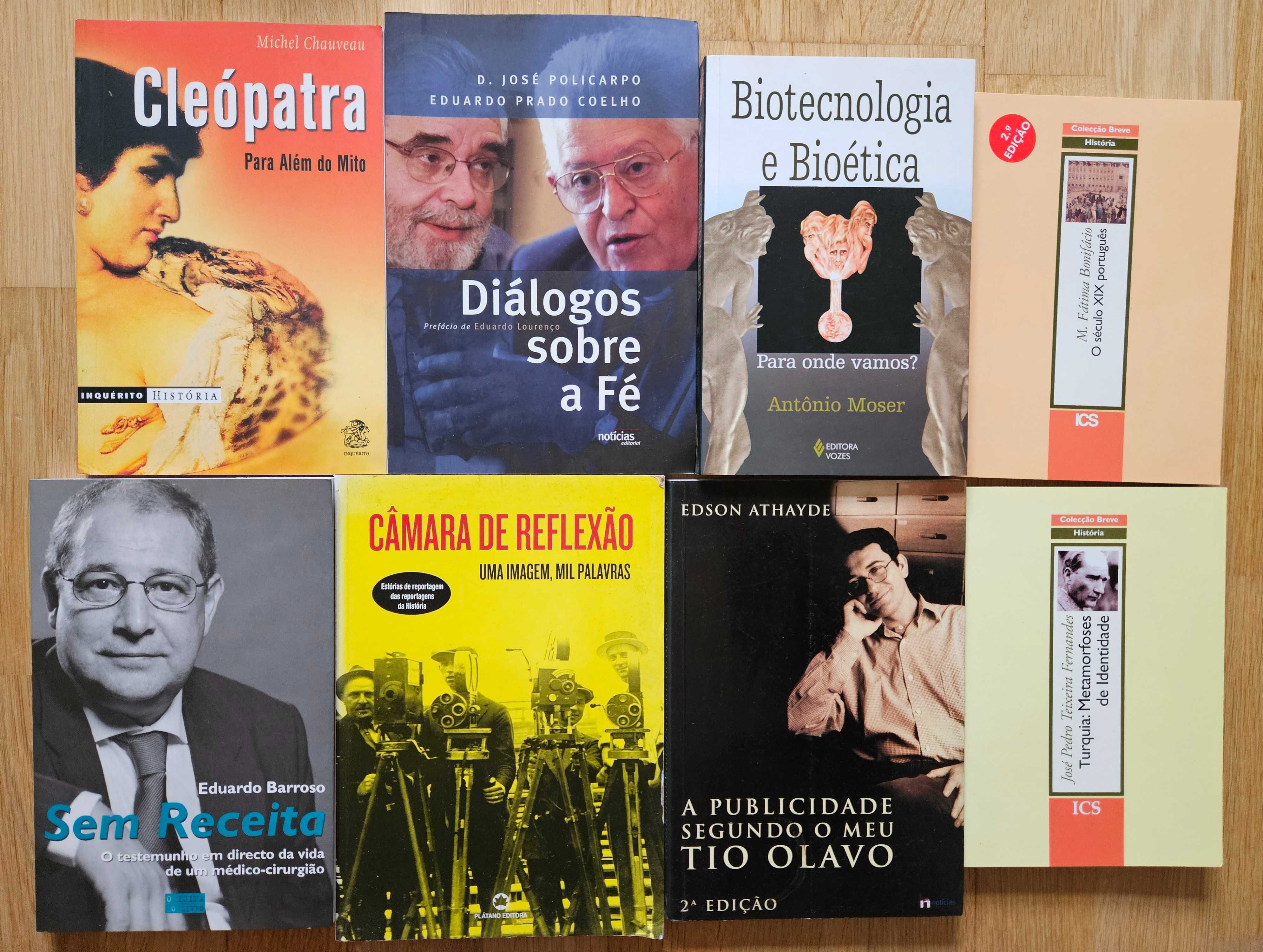 Livros - Romance, Física, História, Viagens, outros