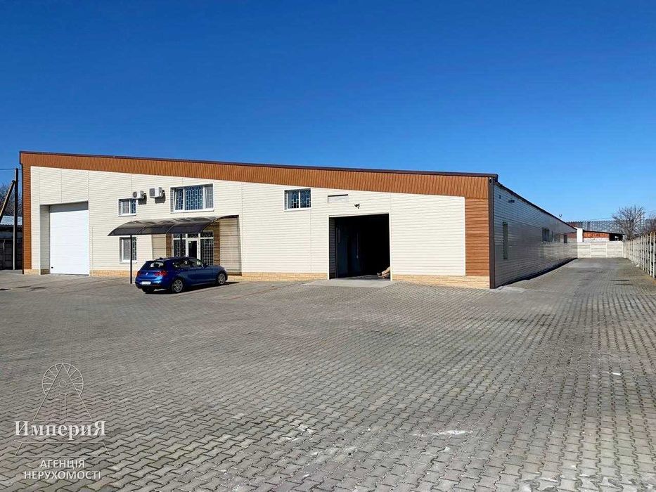 Виробниче приміщення 1615 кв.м. з комунікаціями і кап.ремонтом.