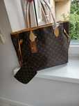 Louis Vuitton lv neverfull shopper skóra