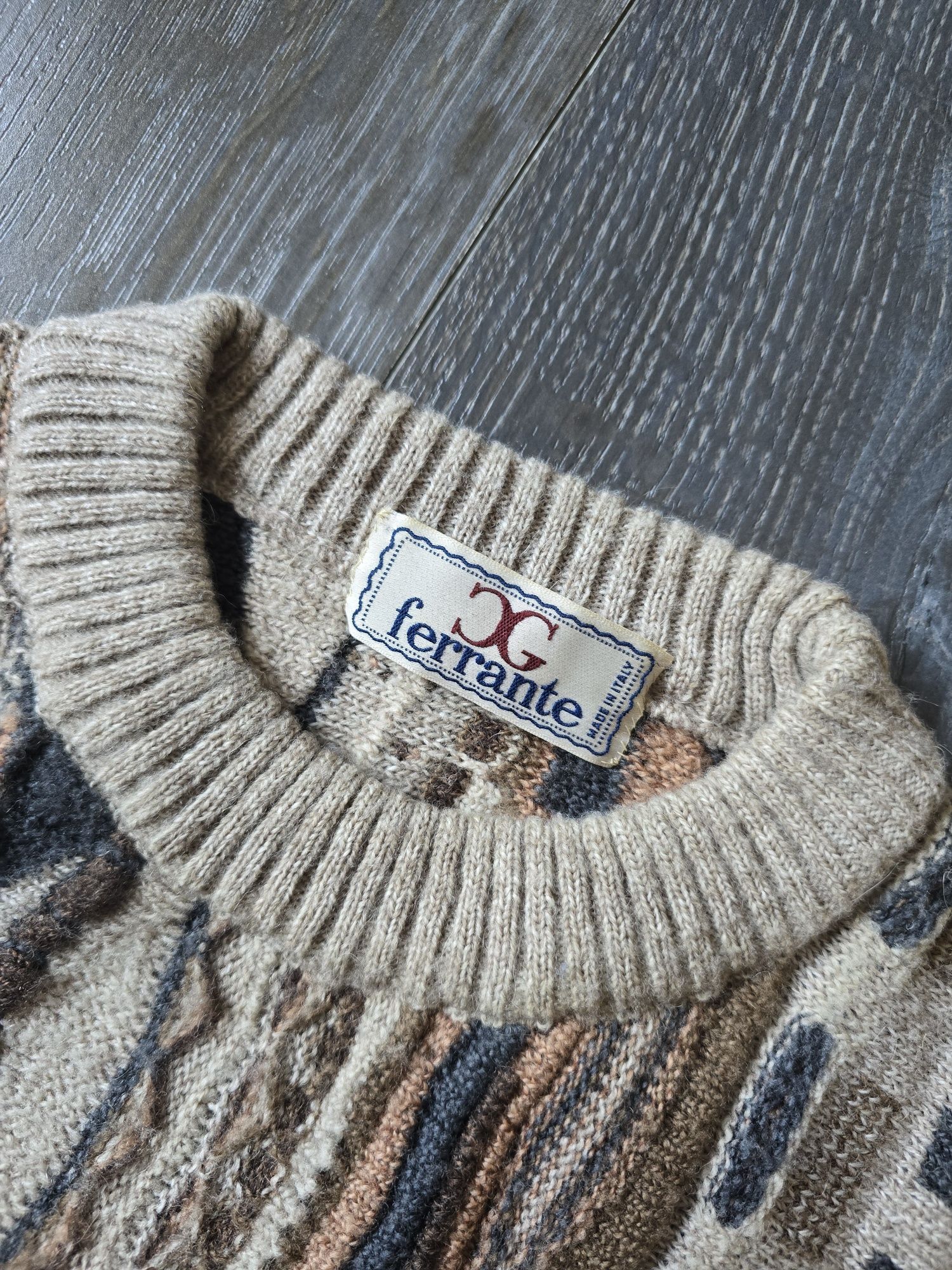 Гарний плотний светр куги стайл coogi style ferrante sweater
