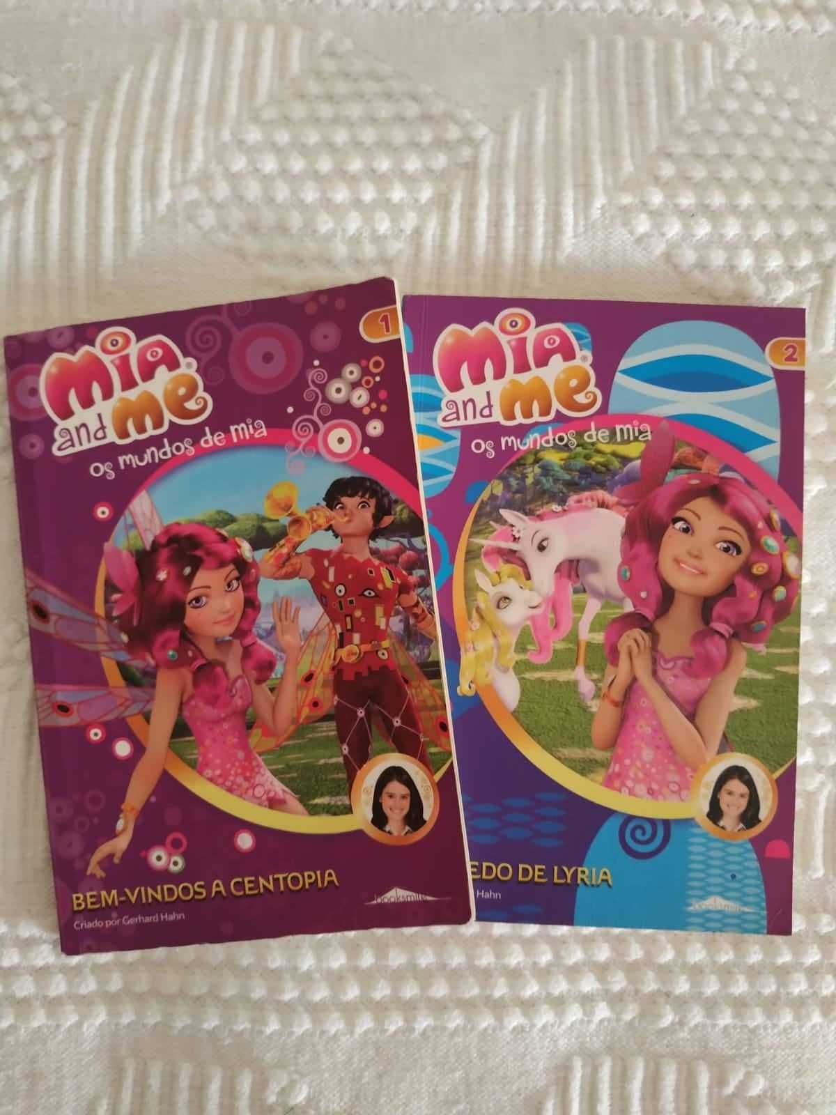 Livros menina Sou Luna , Mia and Me, Diário de uma Tótó
