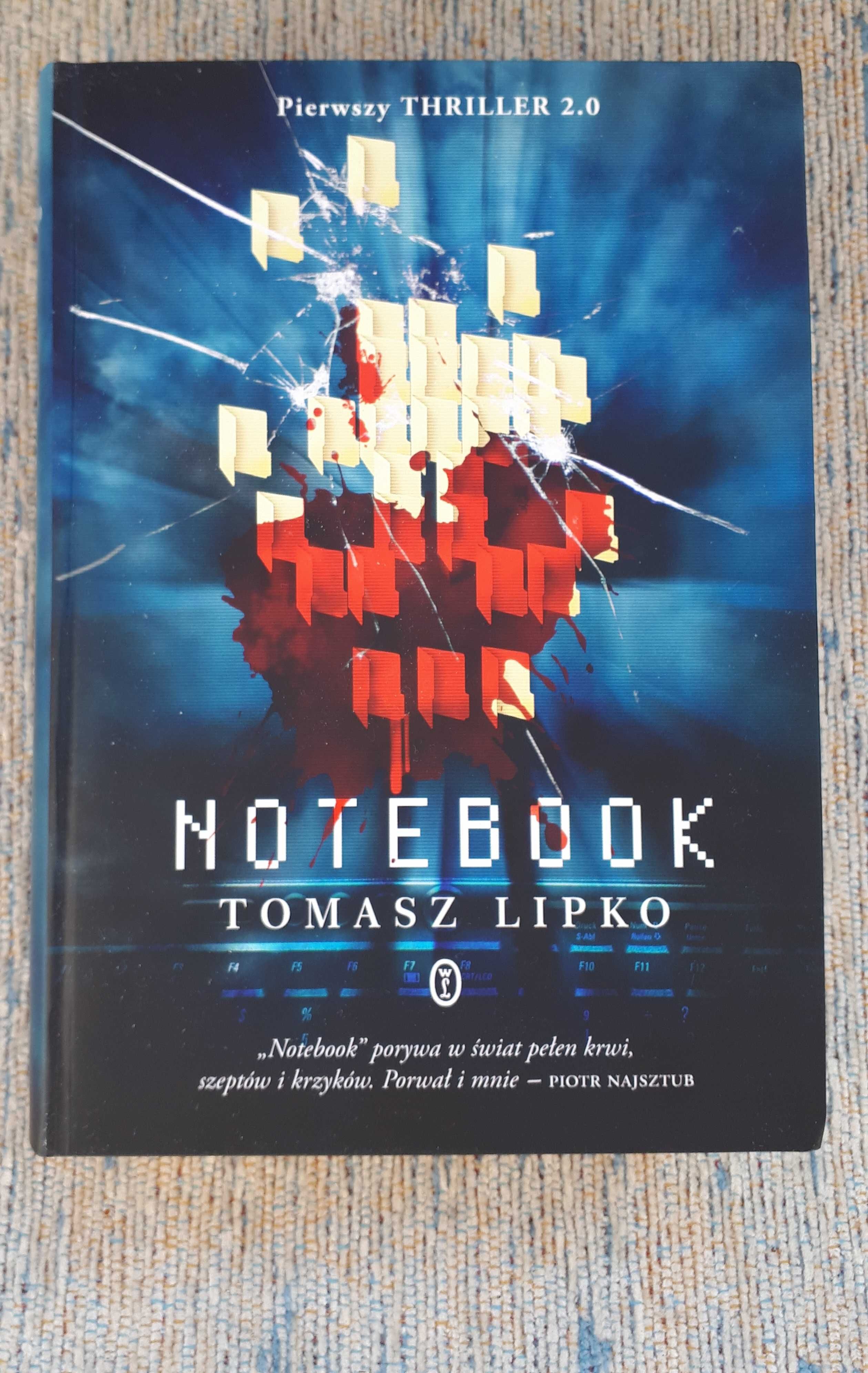 "Notebook" Tomasz Lipko, interaktywny cyberthriller