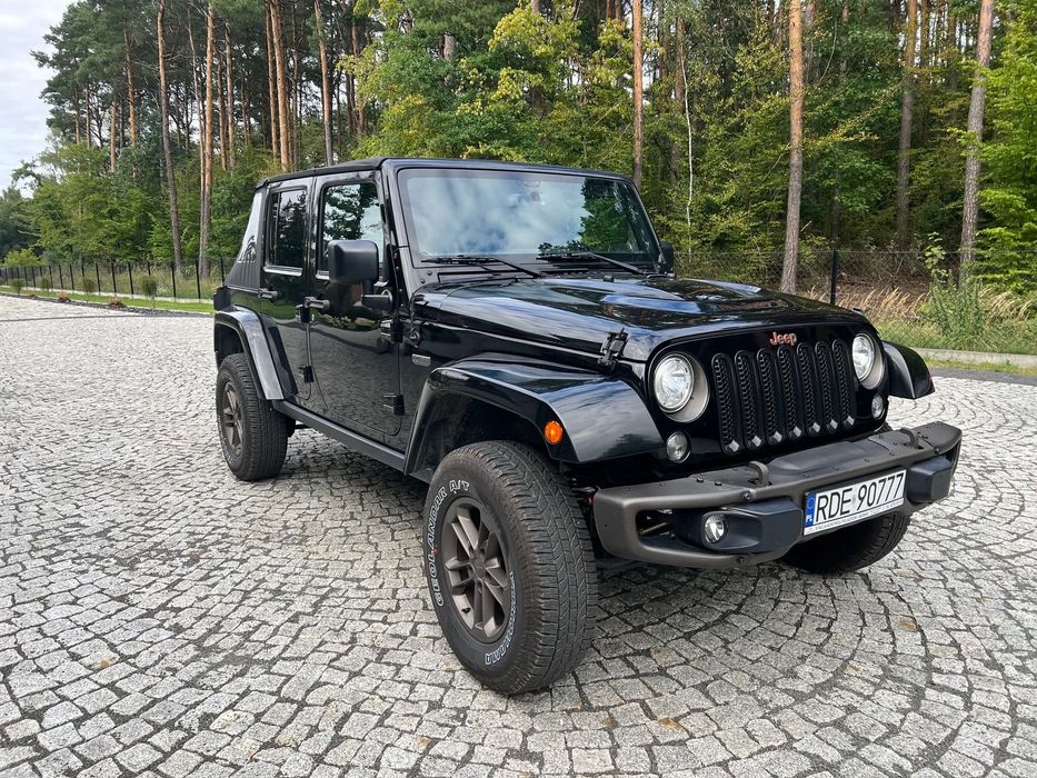 Jeep Wrangler Jeep Wrangler Sahara 2017 – 3.6 L, 4×4, limitowana wersja