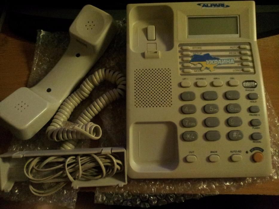 Телефон Альпари SH-2375ID.Телефон с часами и будильником.