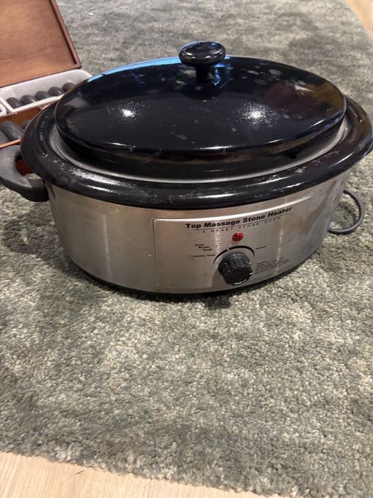 Zestaw 36 kamieni do masazu z podgrzewaczem 6L