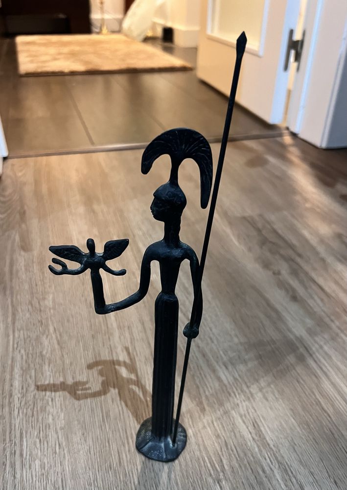 ESCULTURA GREGA BRONZE