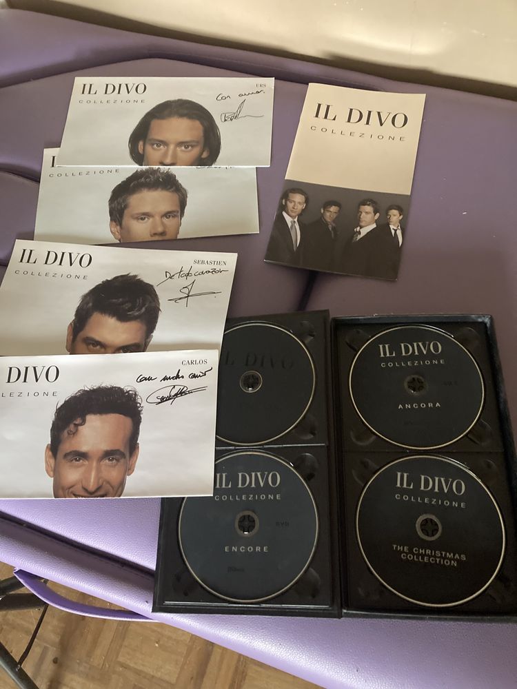 Coleção Il Divo collezione completa e como nova