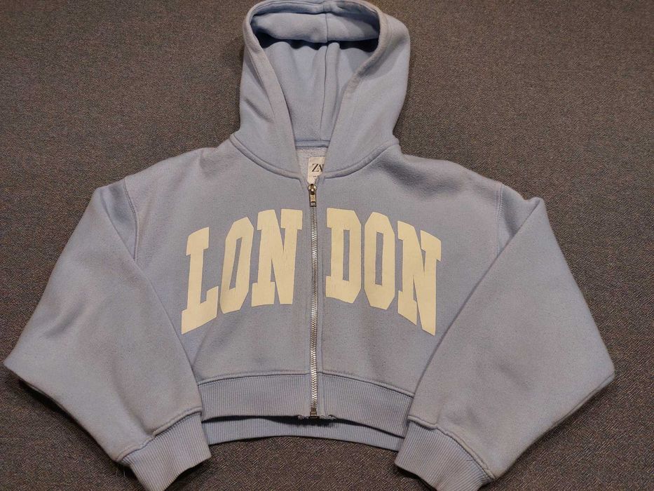 Bluza dziewczęca z kapturem_Zara