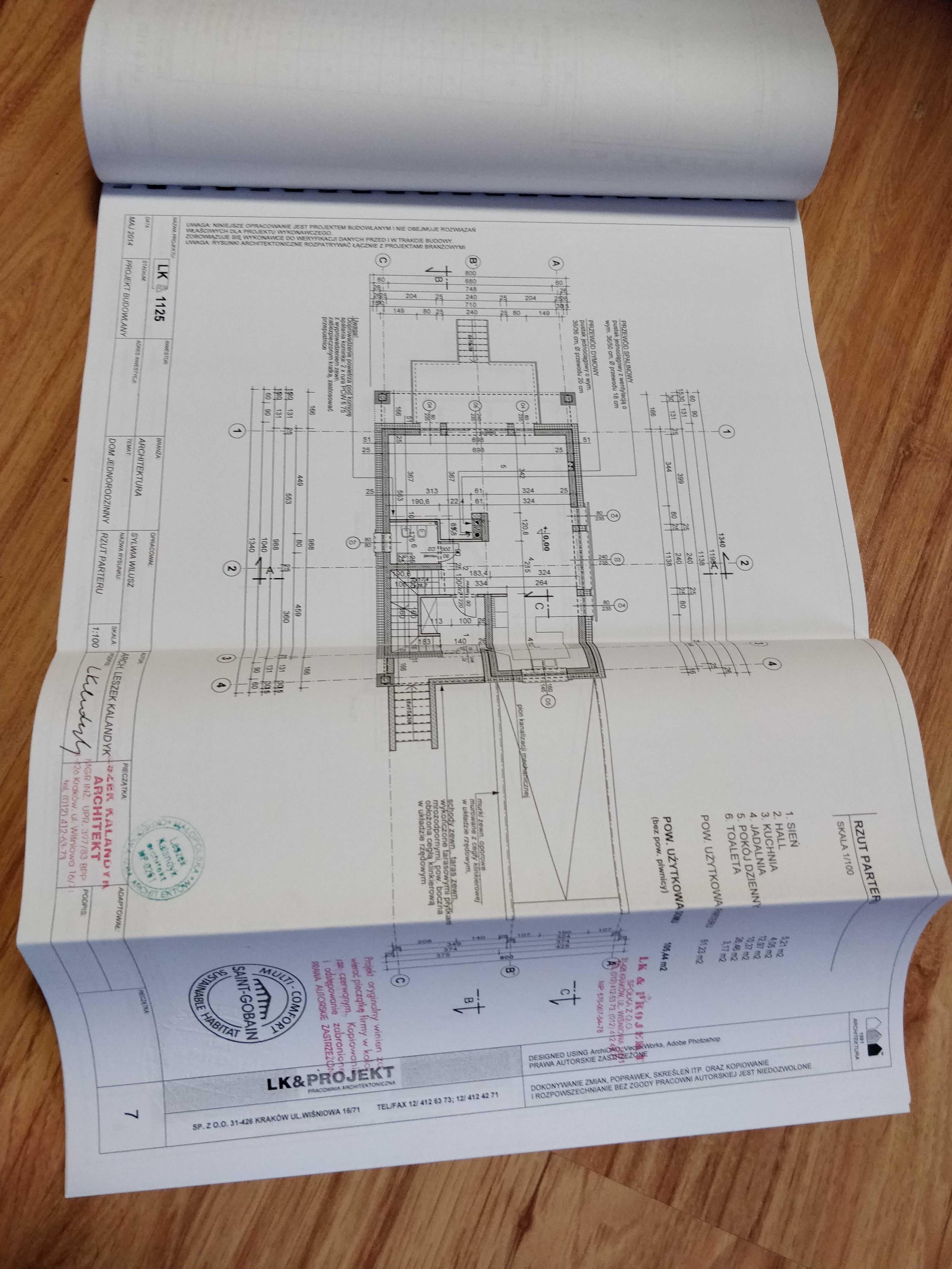 Projekt domu LK& 1125 multi comfort saint gobain