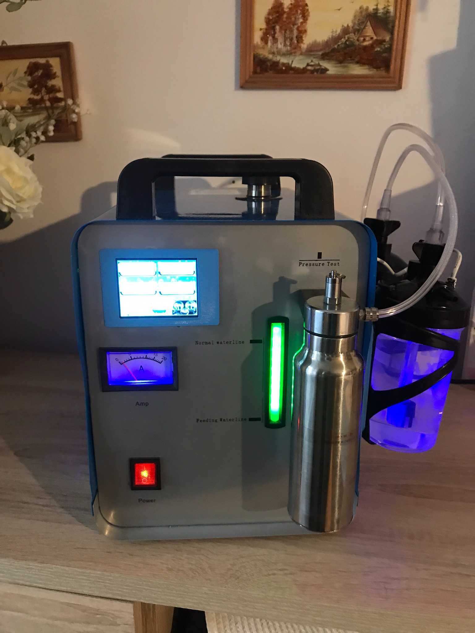 Generator wodoru/tlenu automatyczny, inhalacje wodorem , woda redox ,