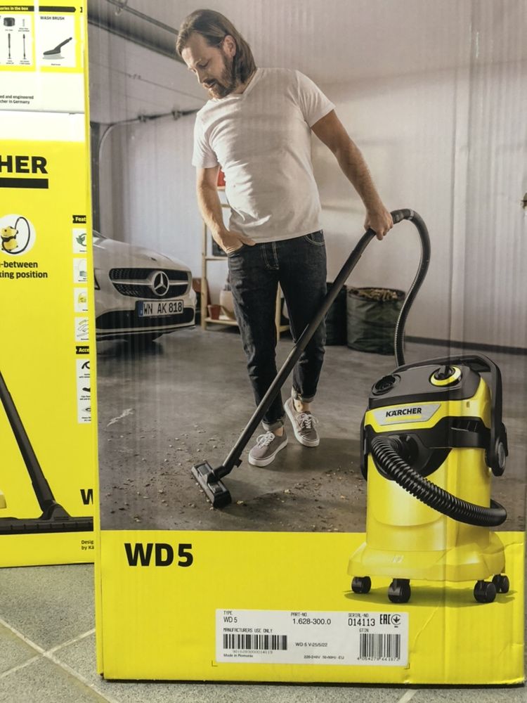 Пилосос Karcher wd4/wd5/wd6 купить пылесос  кершер