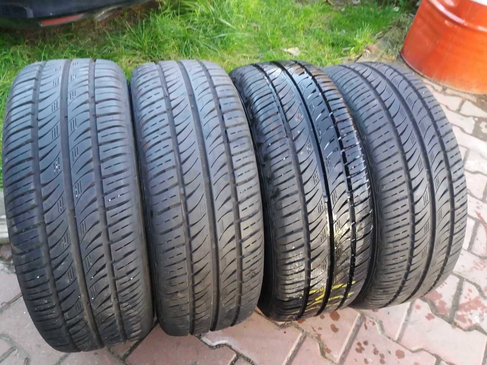 felgi r14 VW POLO 6n Lupo 4x100 14" opony 185/55/14 jak NOWE 7,8mm KPL