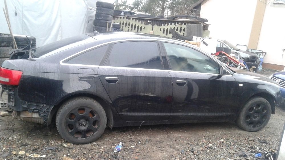 AUDI A6 C6 4F Sedan Prawy Bok Błotnik Przód Tylny Drzwi Przód i Tył